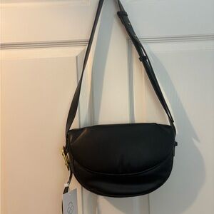 Elegant Black Crossbody Bag